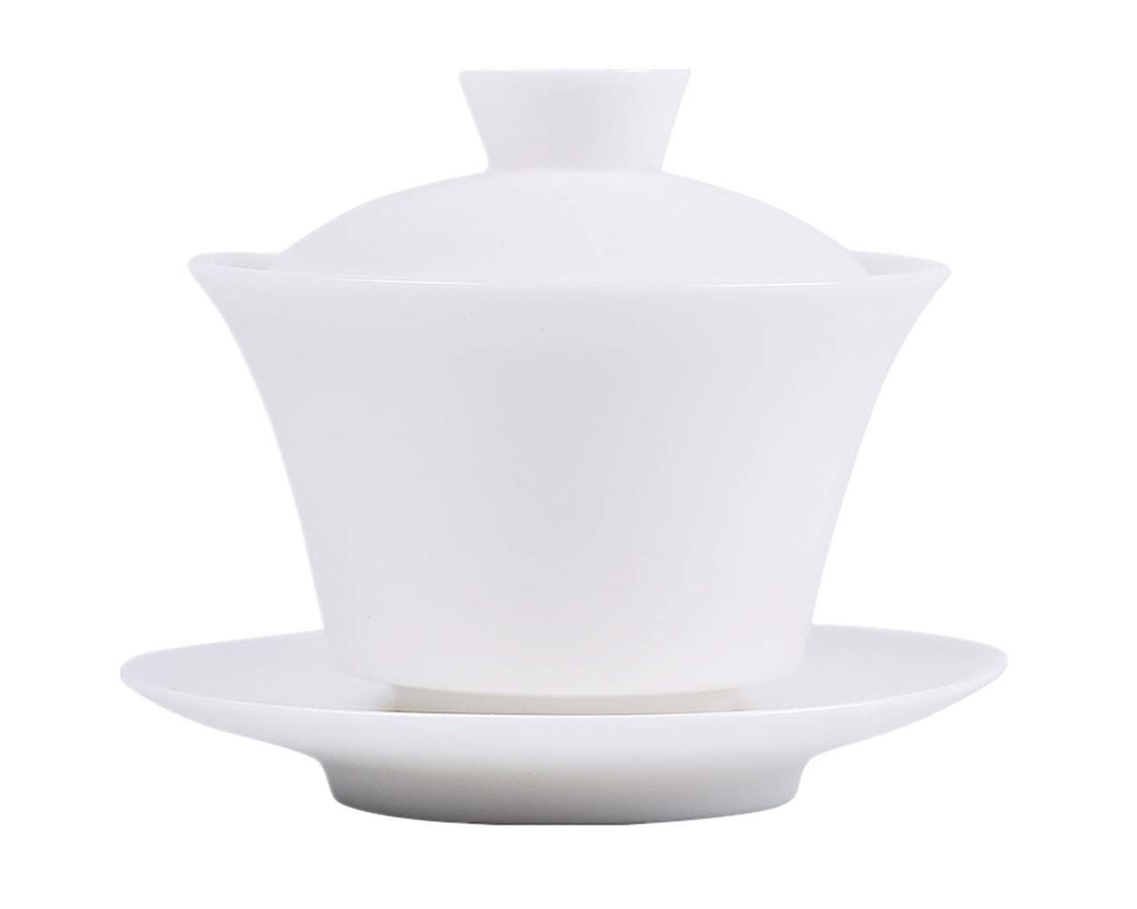 Moyishi Chinese Gaiwan Traditional White Tea Cup With Saucer and Lid