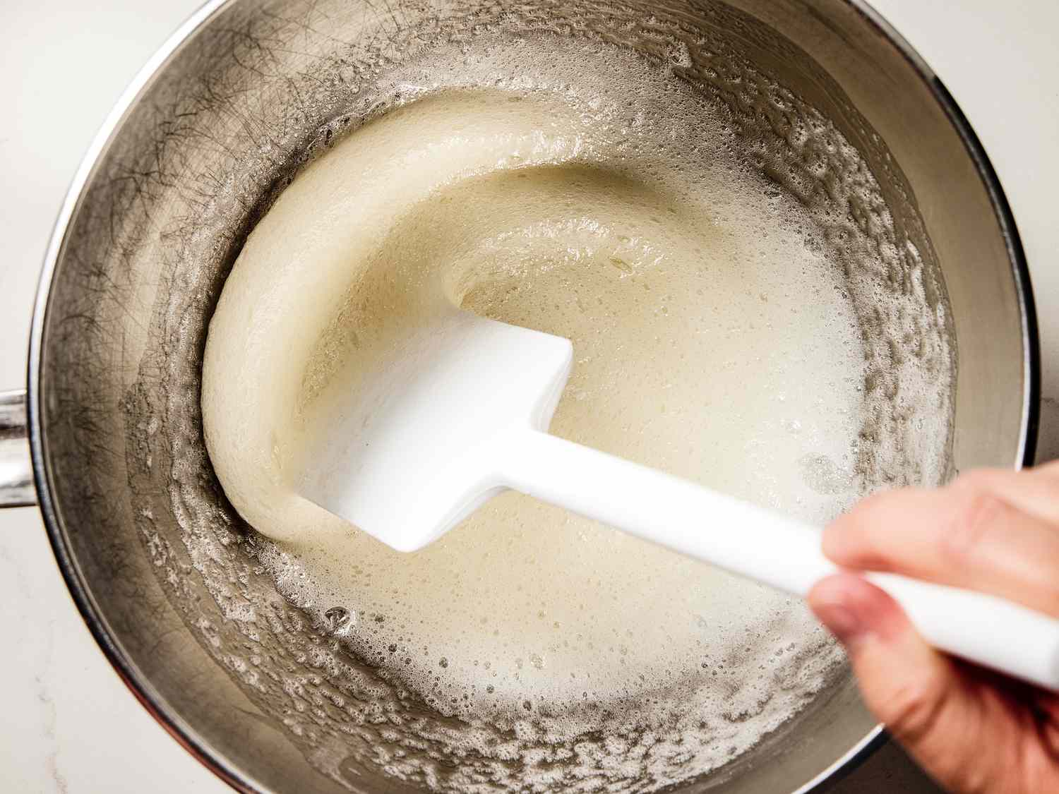 egg white mixture stirred together in small bowl 