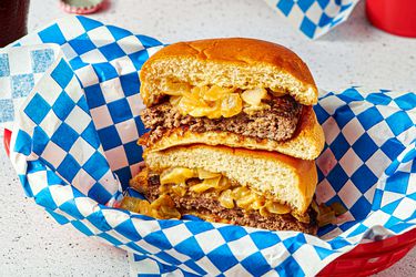 Side view of Butter Burger