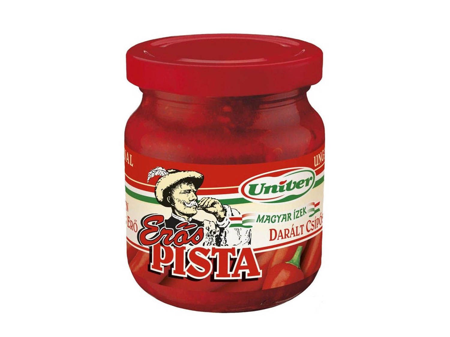 A jar of Eros Pista. 