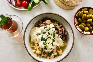 Overhead view of makhloota