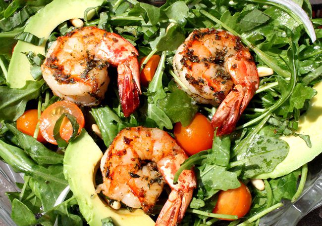 2012-05-21-219518-skillet-suppers-shrimp-arugula.JPG