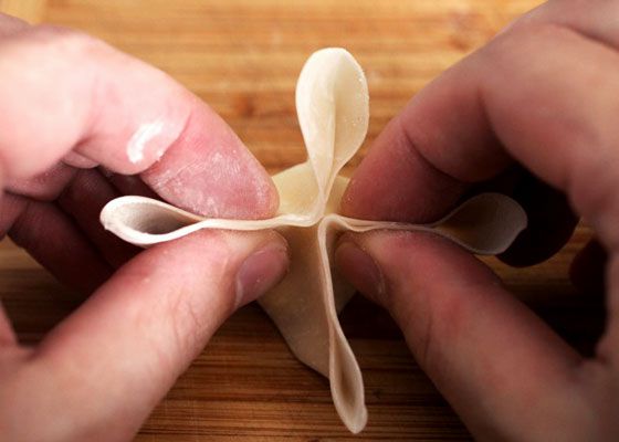 Four cornered pastry