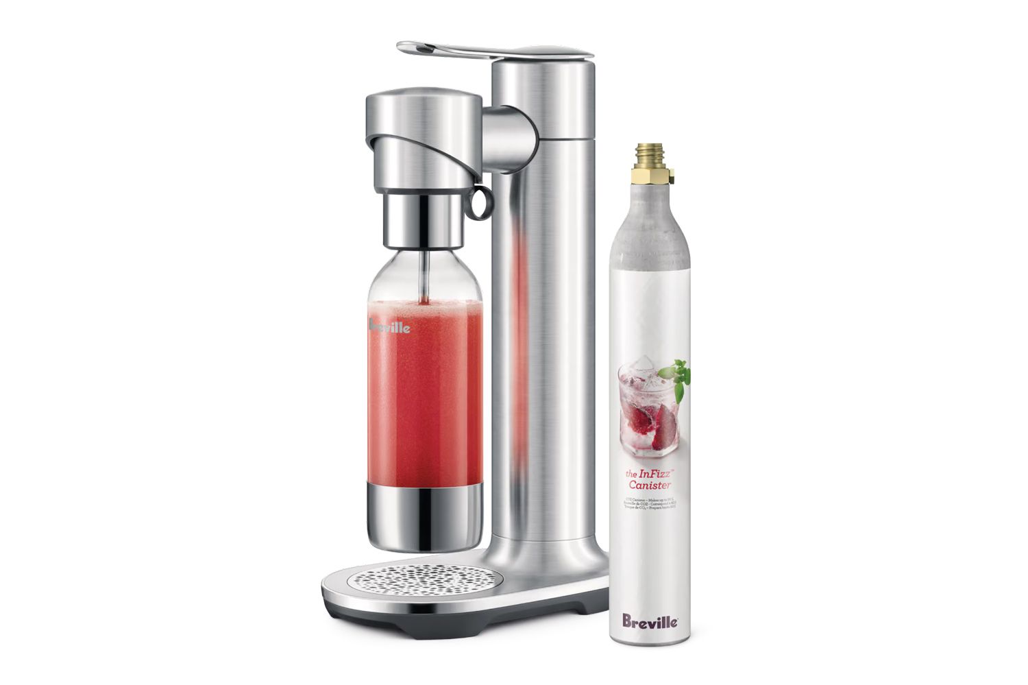 Breville InFizz Fusion Sparkling Beverage Carbonator