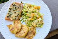 Marley Spoon meal on a plate