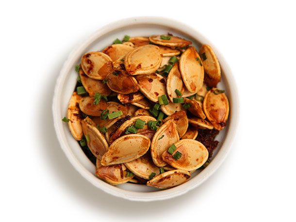 Pumpkin Seeds With Ginger and Orange Zest