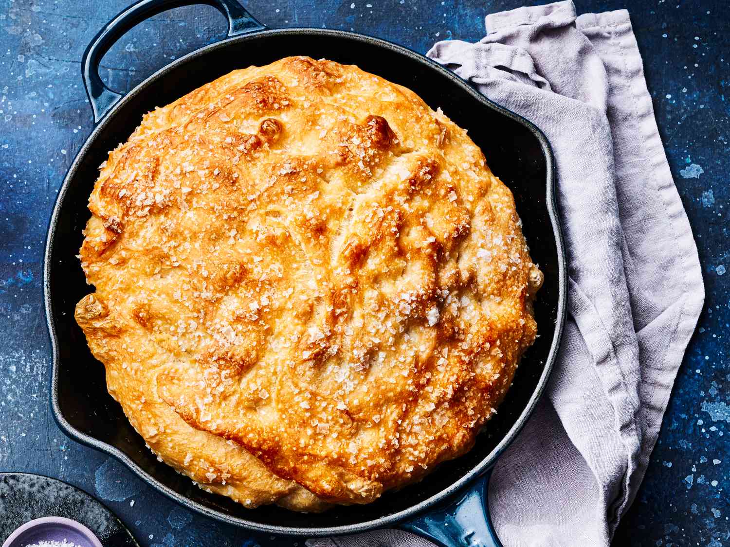 Overhead view of focaccia 
