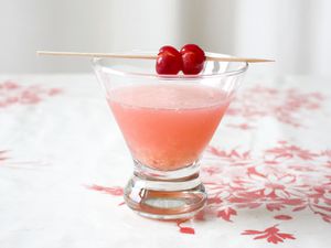 Sour Cherry Caipirinha