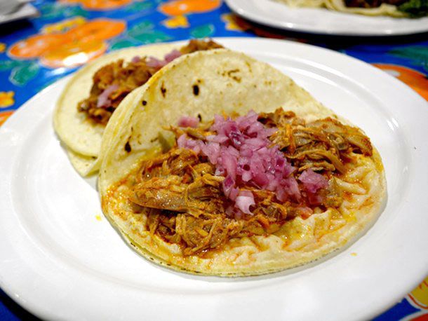 Cochinita Pibil at Chichen Itza