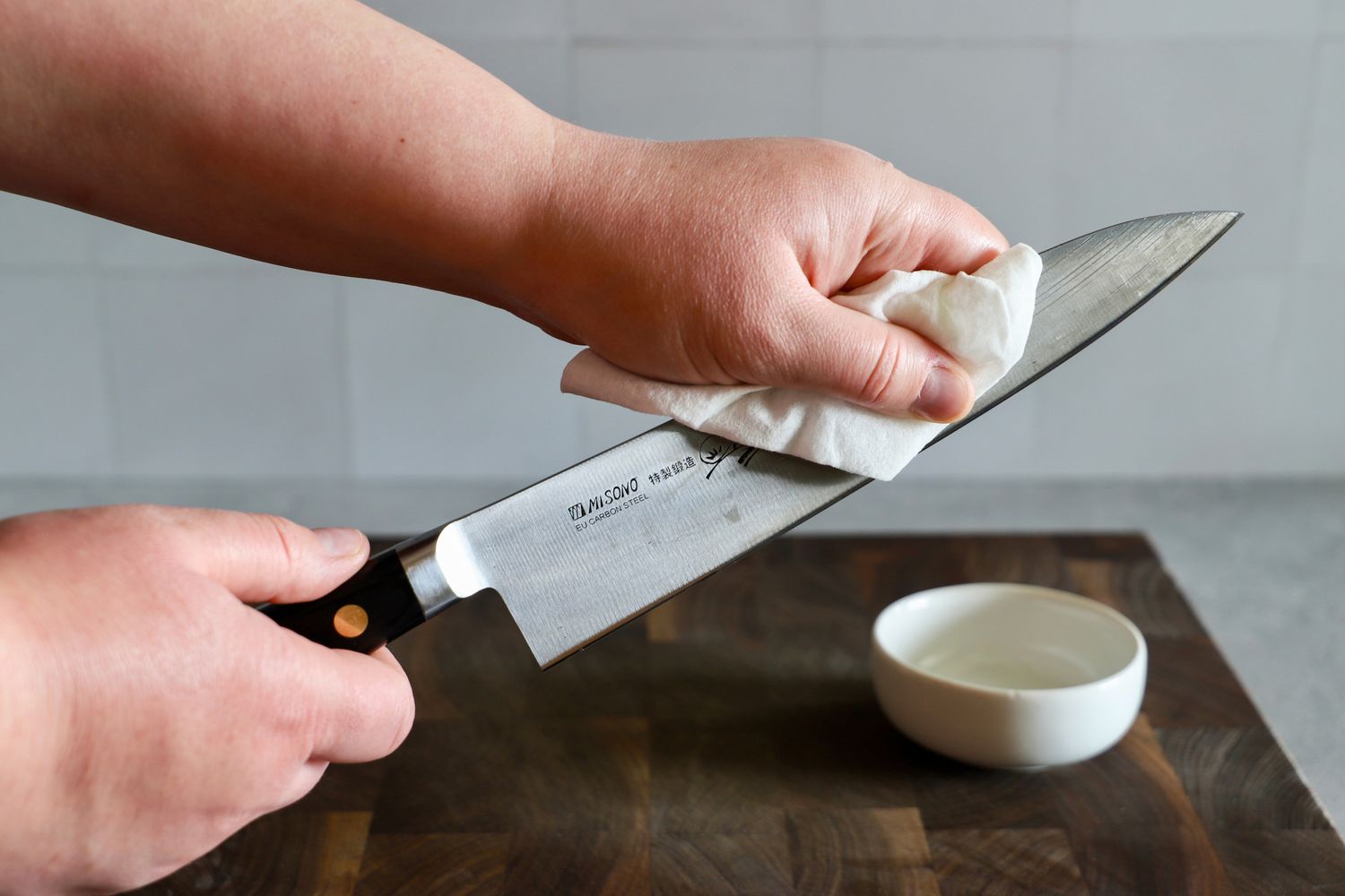 Misono Swedish Carbon Steel Gyuto