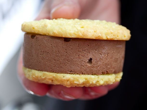 An ice cream sandwich from Melt Bakery.