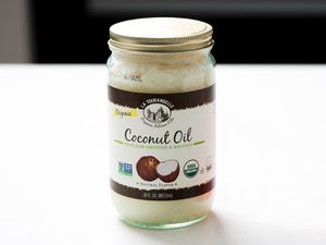 Coconut oil jar