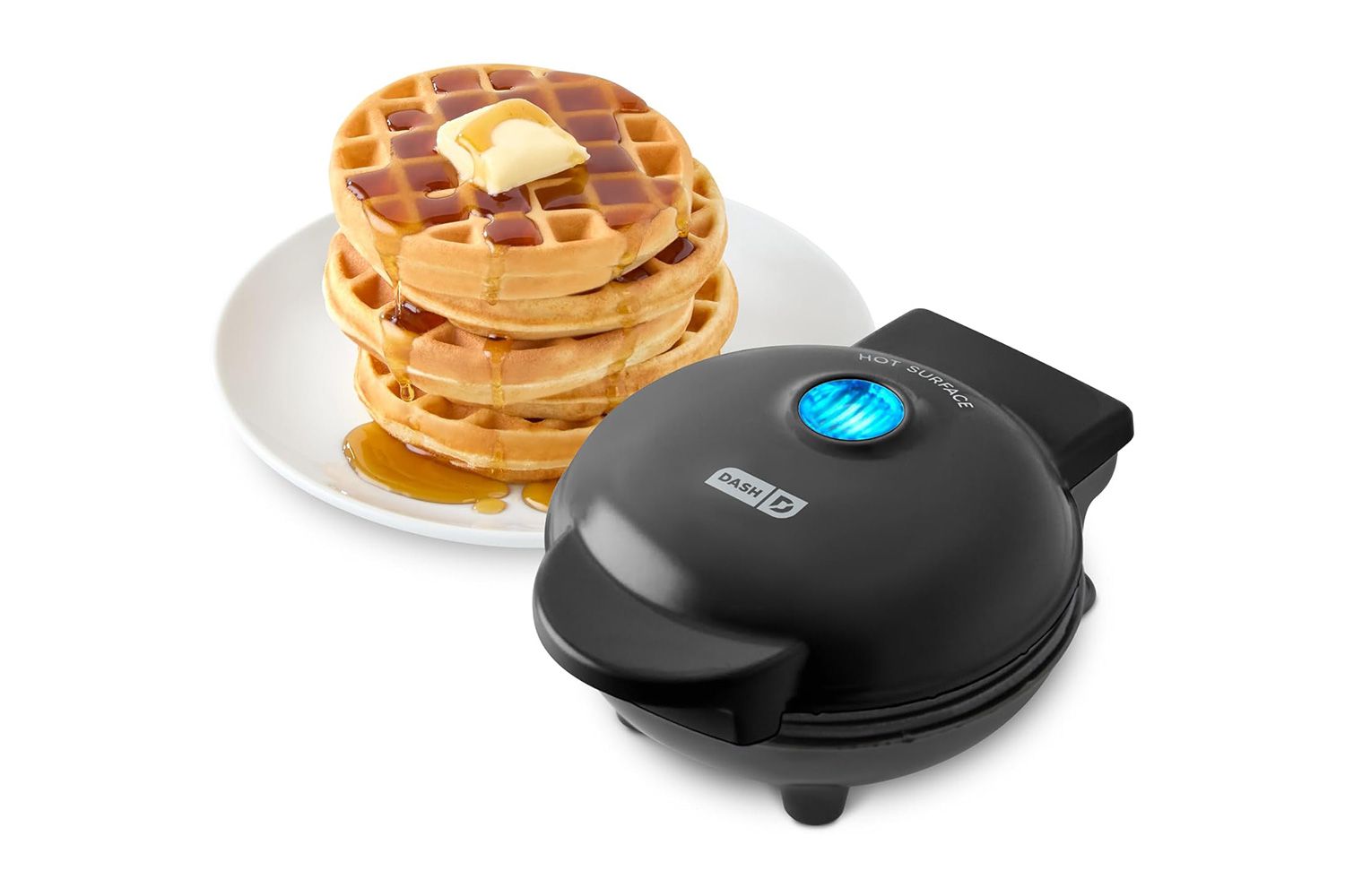 DASH Mini Waffle Maker - 4” Waffle Mold, Nonstick Waffle