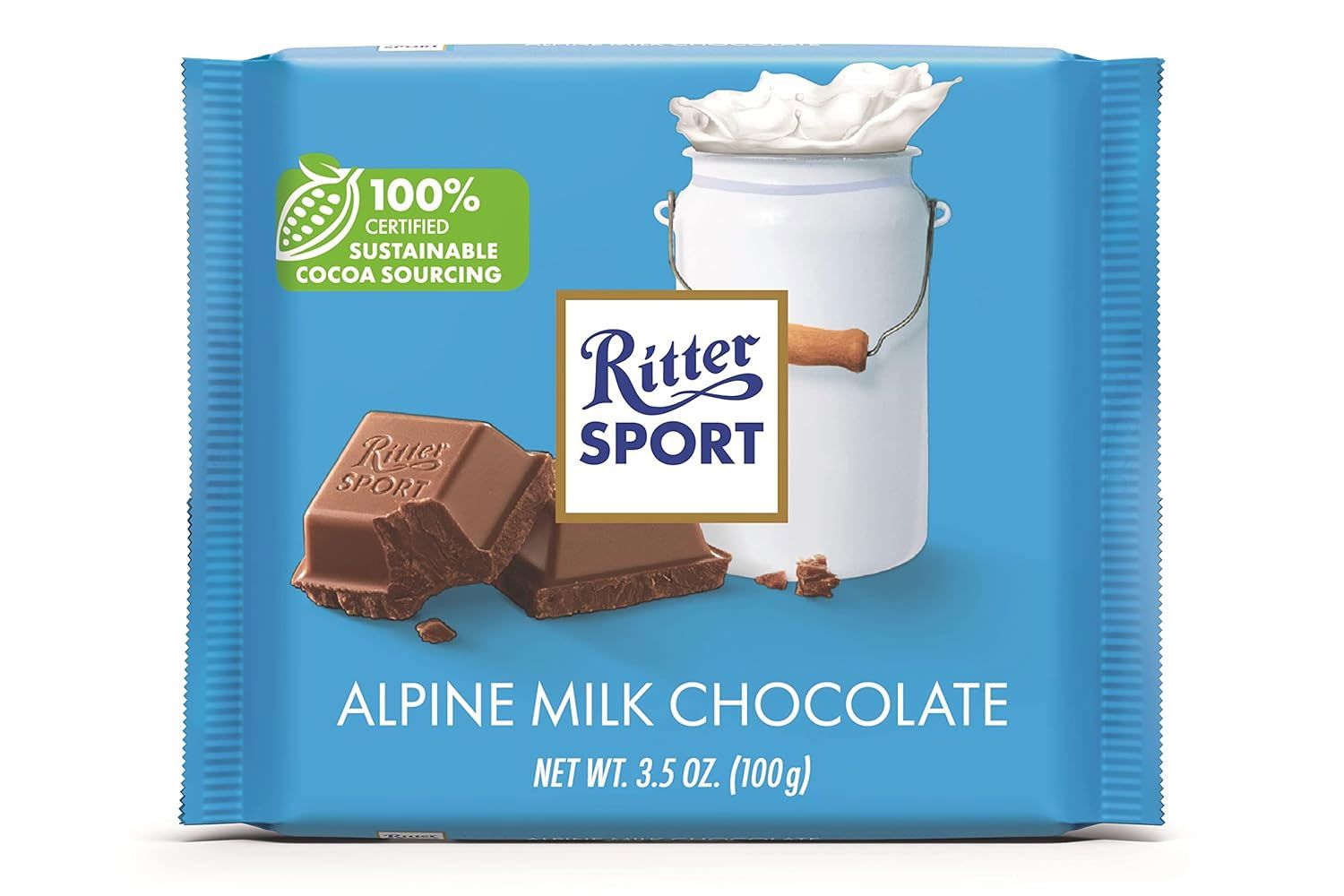 Ritter Sport Alpine Milk Chocolate