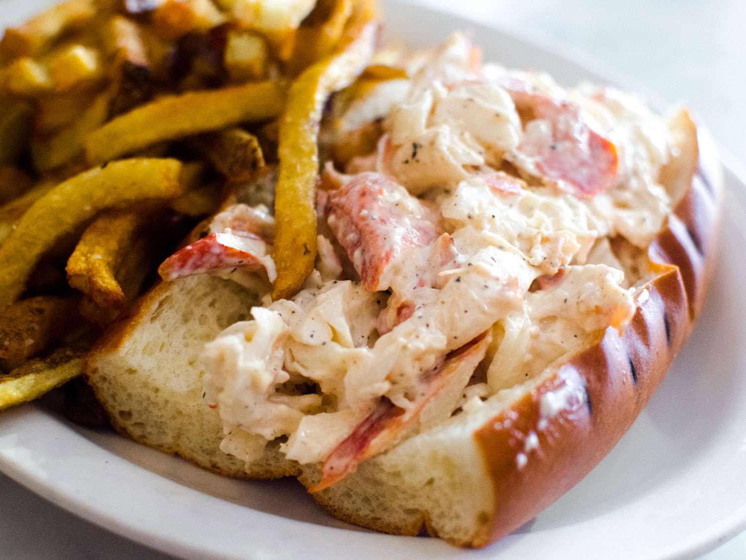Lobster roll from Boston