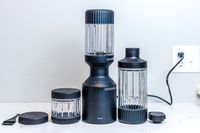 Beast Mega 1200 Blender displayed on white countertop