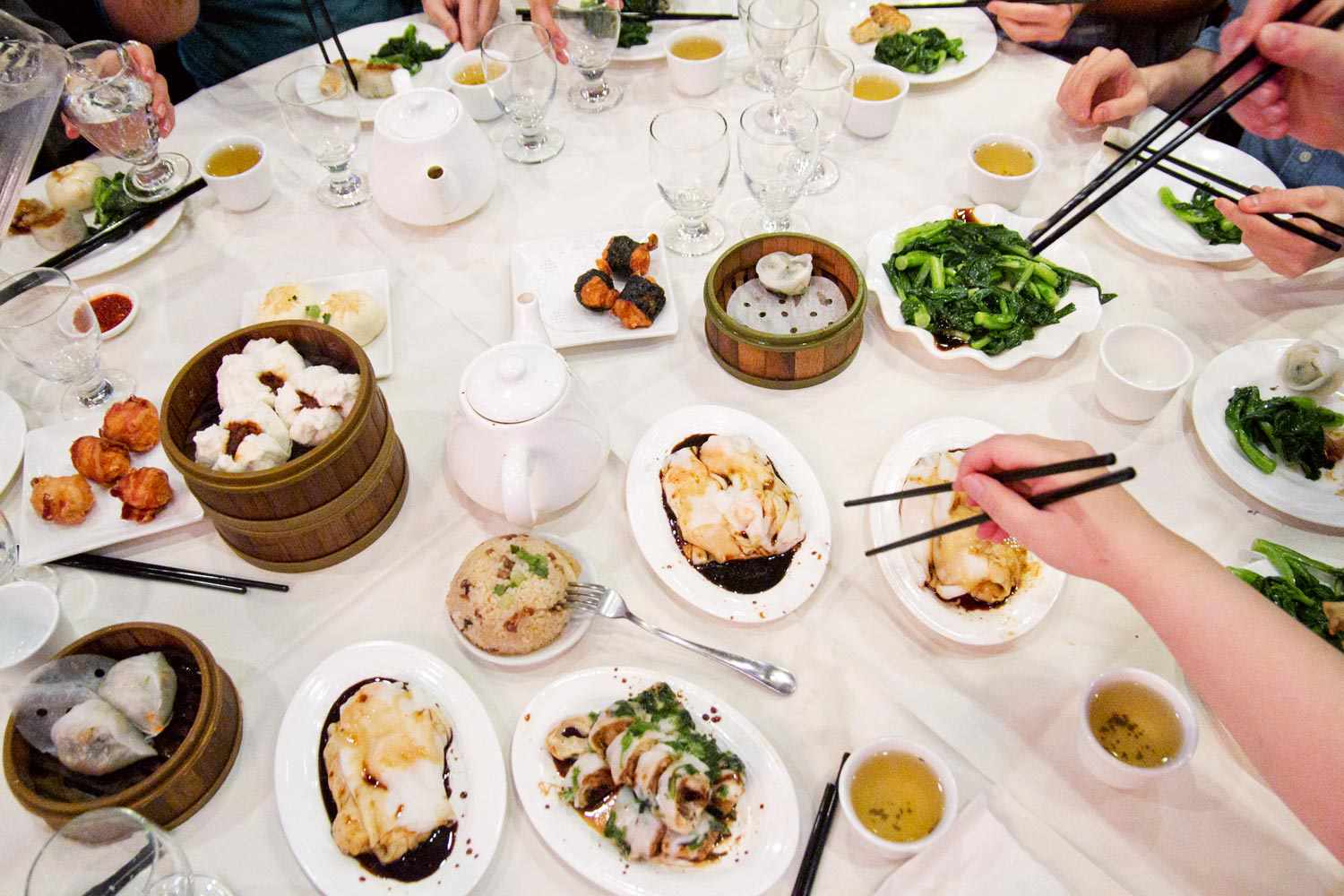 Dim Sum Table
