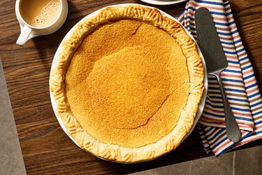 Overhead view of Chess Pie