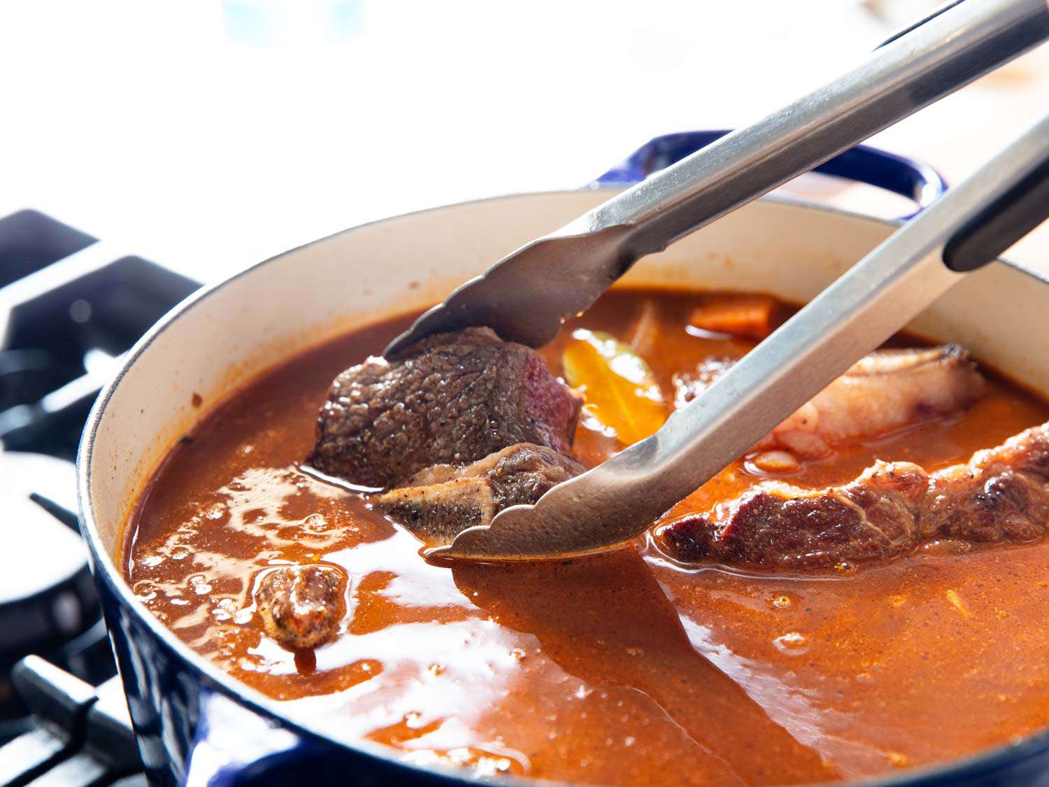 Red wine braised short ribs