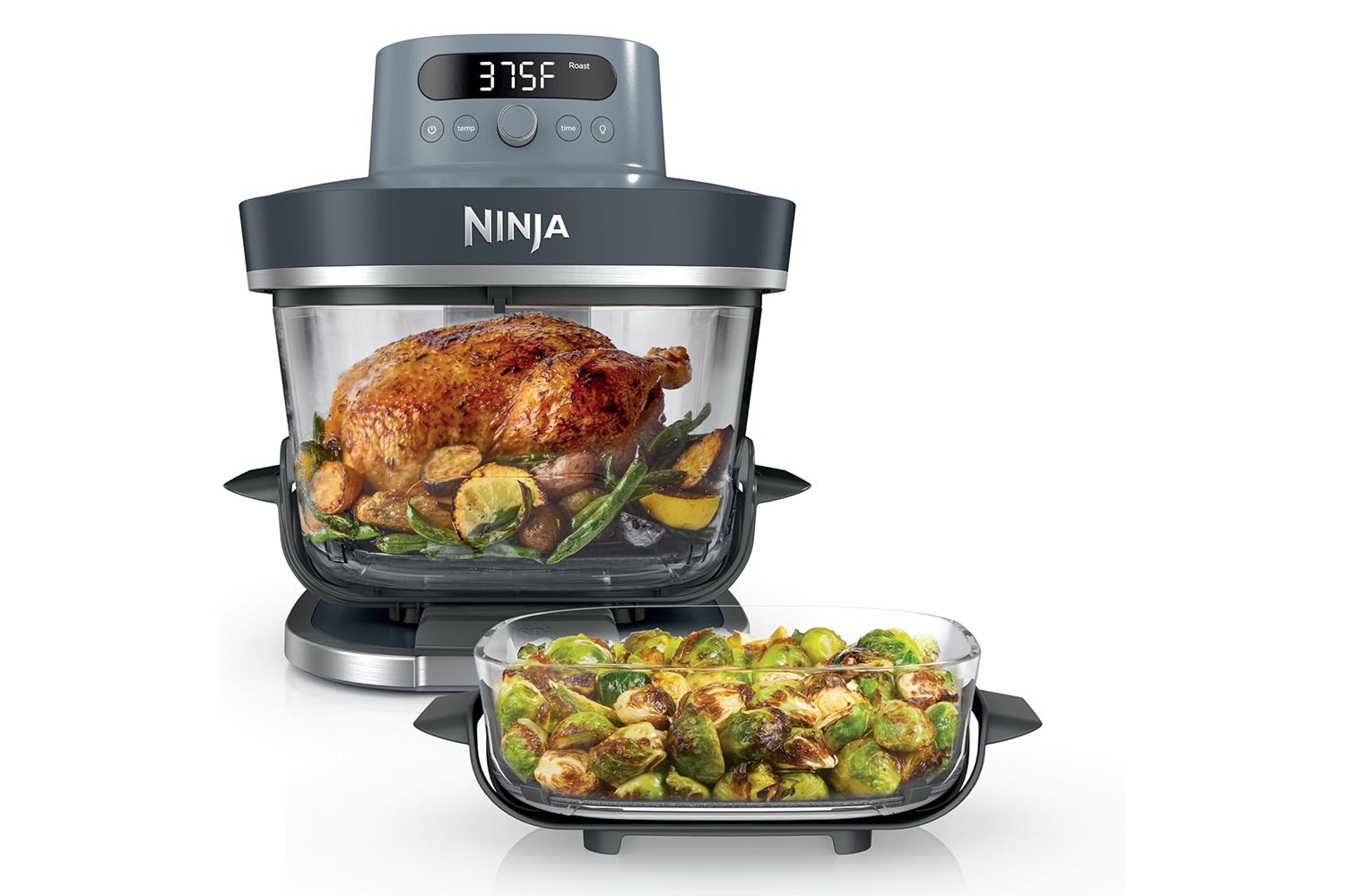 Ninja Crispi Pro 6-in-1 Glass Countertop Air Fryer