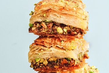 Stack of baklava 
