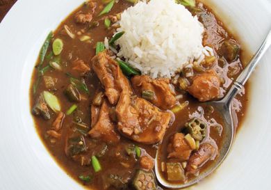 Quicker Chicken and Okra Gumbo