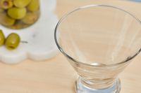 Close up of Libbey Cosmopolitan Stemless Glass