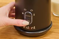 The control panel of the Instant milk frother.